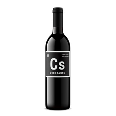 Substance CS Cabernet Sauvignon Washington Red Wine - 750 Ml - Image 2