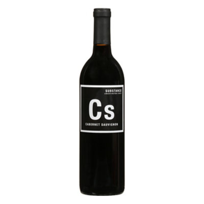 Substance CS Cabernet Sauvignon Washington Red Wine - 750 Ml - Image 1