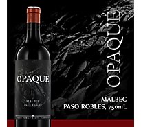 Opaque Malbec Wine - 750 Ml