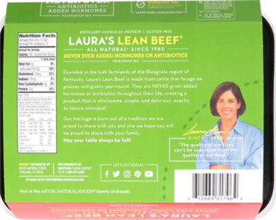 Laura's Lean 96% Lean 4% Fat Ground Beef - 12 Oz - Image 4