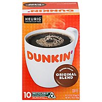 Dunkin Donuts Coffee K-Cup Pods Medium Roast Original Blend - 10-0.37 Oz - Image 3
