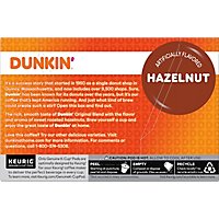 Dunkin Donuts Coffee K-Cup Pods Hazelnut Flavored - 10-0.37 Oz - Image 5