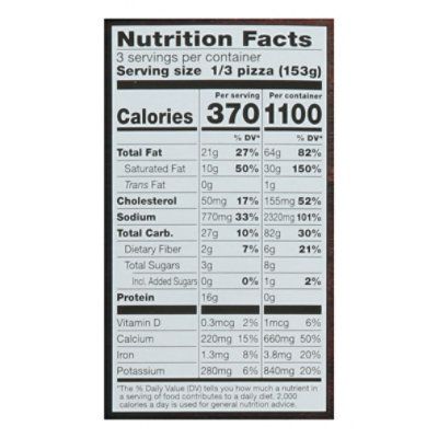 Signature SELECT Pizza Ultra Thin Crust Supreme Frozen - 16.2 Oz - Image 4