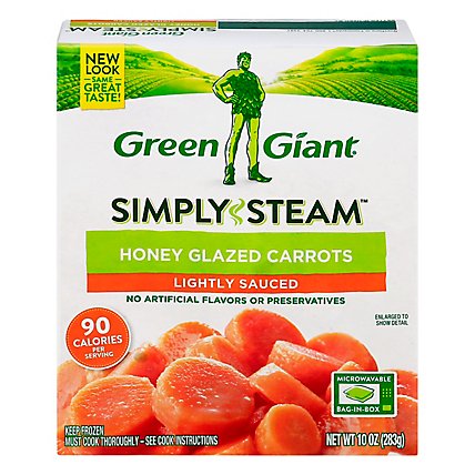 Green Giant Steamers Carrots Honey Glazed Lightly Sauced - 10 Oz - Image 3