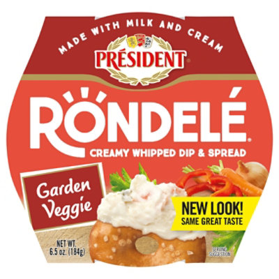 Rondele Cheese Spread Garden Vegetable - 6.5 Oz - Image 3