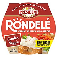 Rondele Cheese Spread Garden Vegetable - 6.5 Oz - Image 2