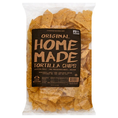 Sabor Mexicano Corn Chips Home Made Bag - 12 Oz