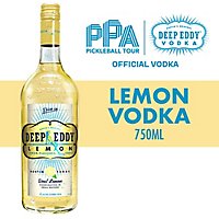 Deep Eddy Vodka Lemon Flavored 70 Proof - 750 Ml - Image 1