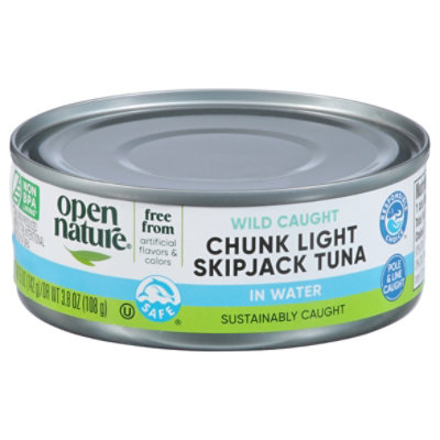 Open Nature Tuna Chunk Light in Water - 5 Oz - Image 3