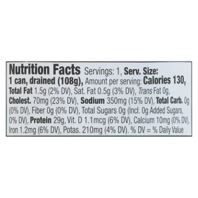Open Nature Tuna Chunk Light in Water - 5 Oz - Image 3
