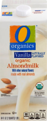 O Organics Organic Almondmilk Vanilla - 64 Fl. Oz. - Image 2