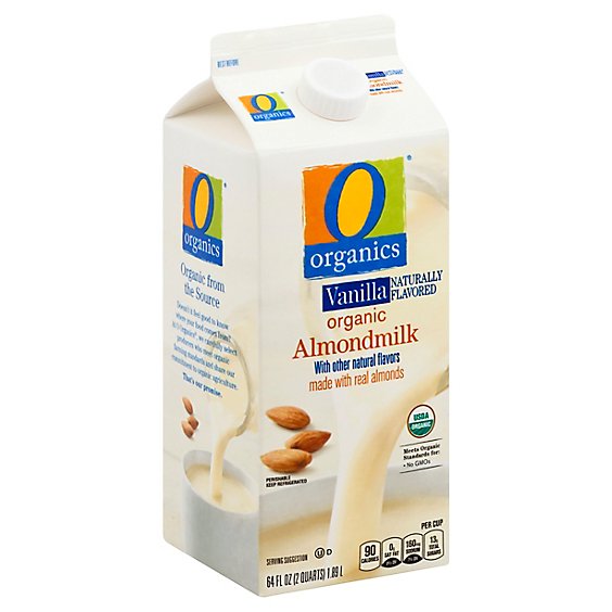 O Organics Organic Almondmilk Vanilla - 64 Fl. Oz.