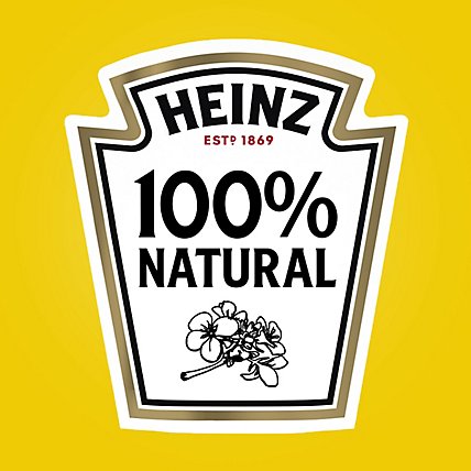 Heinz 100% Natural Yellow Mustard Bottle - 8 Oz - Image 6