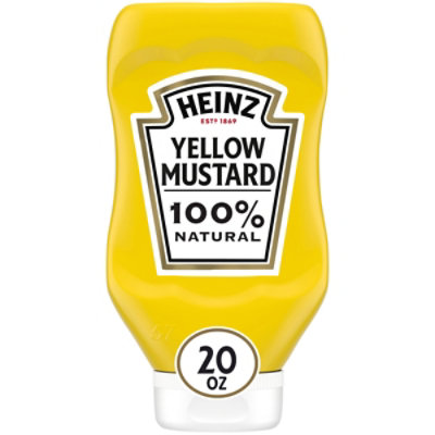 Heinz Mustard Yellow - 20 Oz