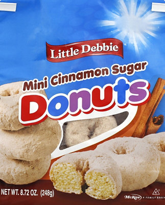 Little Debbie Donuts Mini Cinnamon Sugar Bagged- 8.72 Oz - Image 1