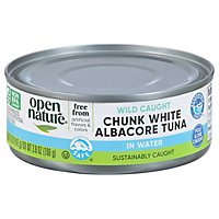 Open Nature Tuna Albacore Chunk White in Water - 5 Oz - Image 3