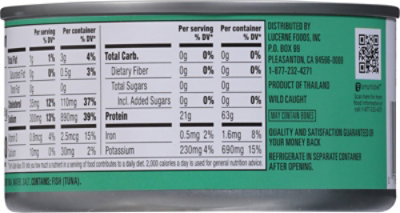 Open Nature Tuna Albacore Chunk White in Water - 12 Oz - Image 5
