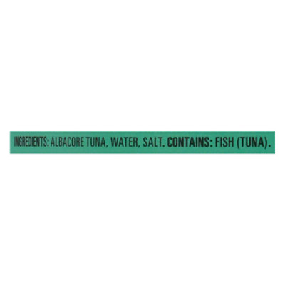 Open Nature Tuna Albacore Chunk White in Water - 12 Oz - Image 4