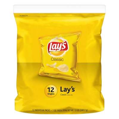 Lays Potato Chips Classic - 12-1 Oz