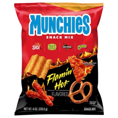 Munchies Snack Mix Flamin Hot Flavored - 8 Oz - Image 3