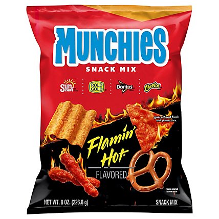 Munchies Snack Mix Flamin Hot Flavored - 8 Oz - Image 2
