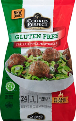 Italian Style Meatballs Gluten Free - 24 Oz - Image 1