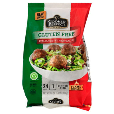 Italian Style Meatballs Gluten Free - 24 Oz - Image 1