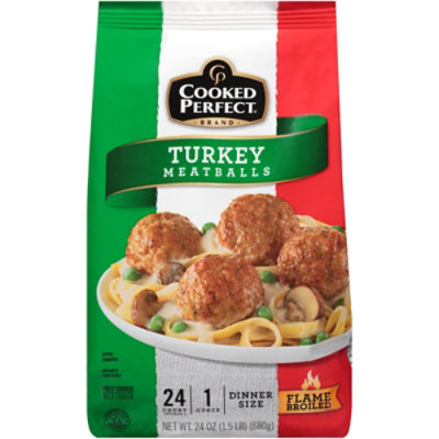 Turkey Meatballs - 24 Oz - Image 3