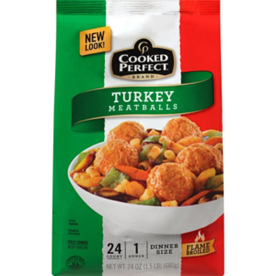 Turkey Meatballs - 24 Oz - Image 2