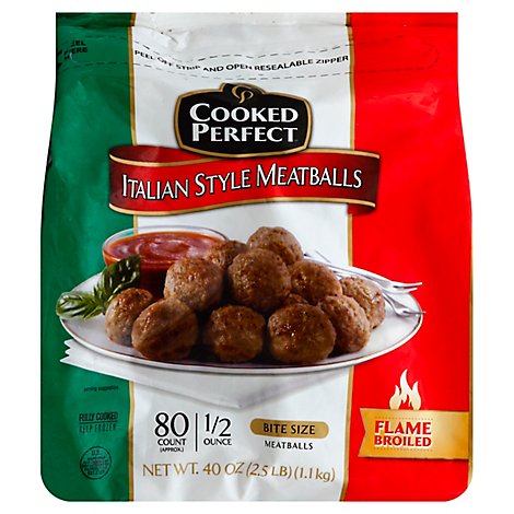 Italian Style Meatballs - 40 Oz