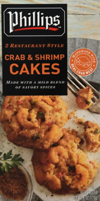 Phillips Crab And Shrimp Cake - 6 Oz - Image 2