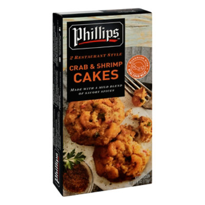 Phillips Crab And Shrimp Cake - 6 Oz - Image 1