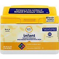 Signature Care infant Infant Formula Milk Based Powder Birth To 12 Months - 22.2 Oz - Image 2