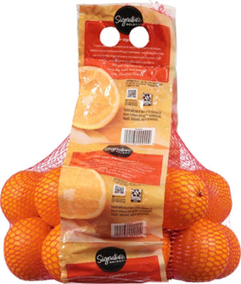 Signature Select/Farms Navel Oranges Prepacked Bag - 8 Lb - Image 3