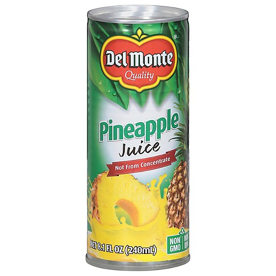 Del Monte Juice Pineapple In Can - 8.1 Fl. Oz.