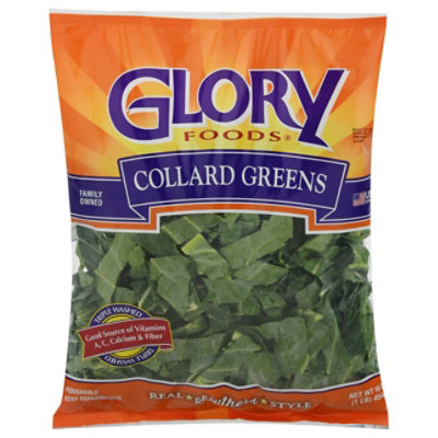 Glory Foods Collard Greens Ready To Cook - 16 Oz - Image 3