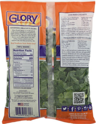 Glory Foods Collard Greens Ready To Cook - 16 Oz - Image 6