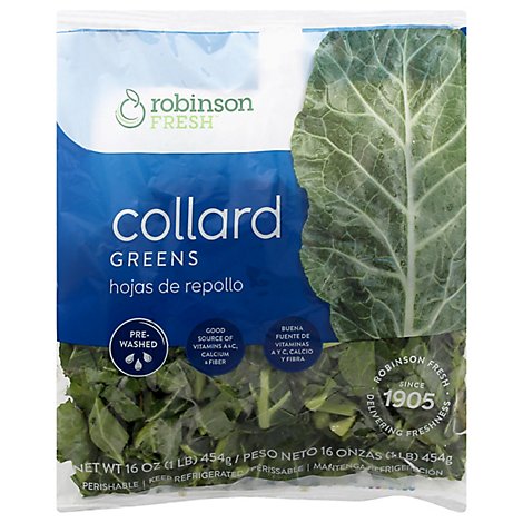 Glory Foods Collard Greens Ready To Cook - 16 Oz