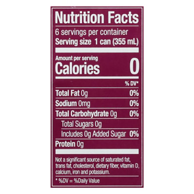 Zevia Black Cherry Zero Sugar Soda - 6-12 Fl. Oz. - Image 3