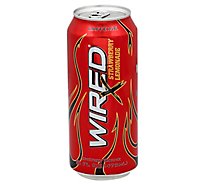 WIRED Energy Supplement Extreme Strawberry Lemonade - 16 Fl. Oz.