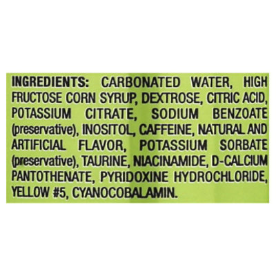 WIRED Energy Supplement Extreme B12 Rush Maximum Taurine - 16 Fl. Oz. - Image 5