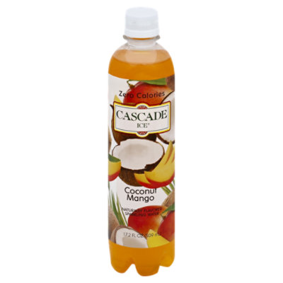 Cascade Ice Sparkling Water Coconut Mango - 17.2 Fl. Oz.