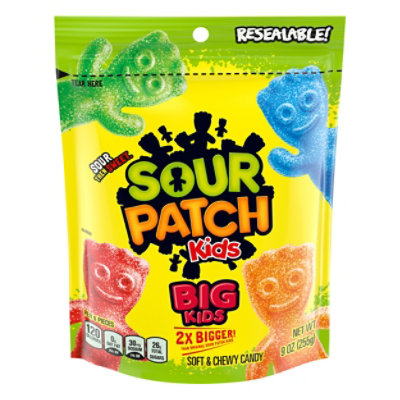 Sour Patch Kids Candy Soft & Chewy Big - 9 Oz