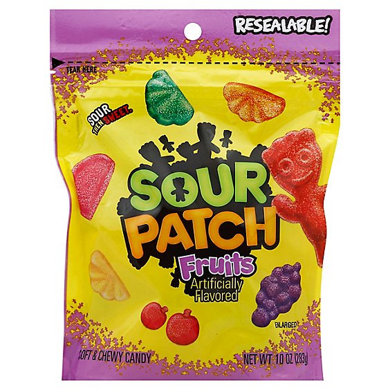 Sour Patch Kids Candy Fruits - 10 Oz
