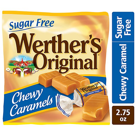 Werther's Original Chewy Sugar Free Caramel Candy - 2.75 Oz
