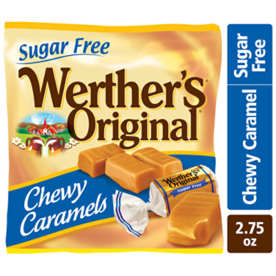 Werther's Original Chewy Sugar Free Caramel Candy - 2.75 Oz - Image 1