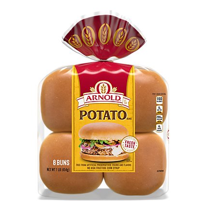 Arnold Country Potato Sandwich Buns - 16 Oz - Image 1