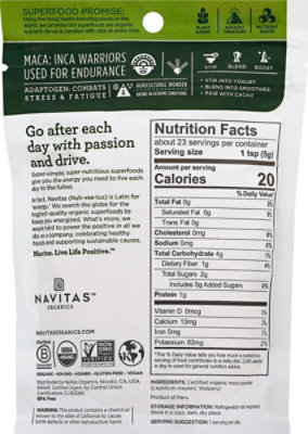 Navitas Naturals Maca Powder - 4 Oz - Image 3