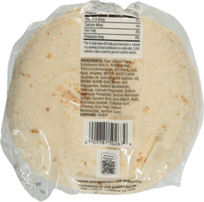 De Harina Tortilla 6 Inch 18 Count - 17.8 Oz - Image 5