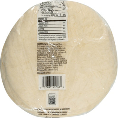 De Harina Tortilla 8 Inch 20 Count - 30.9 Oz - Image 5